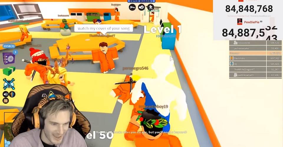 Pewdiepie Banned From Roblox After Stream Game Rant