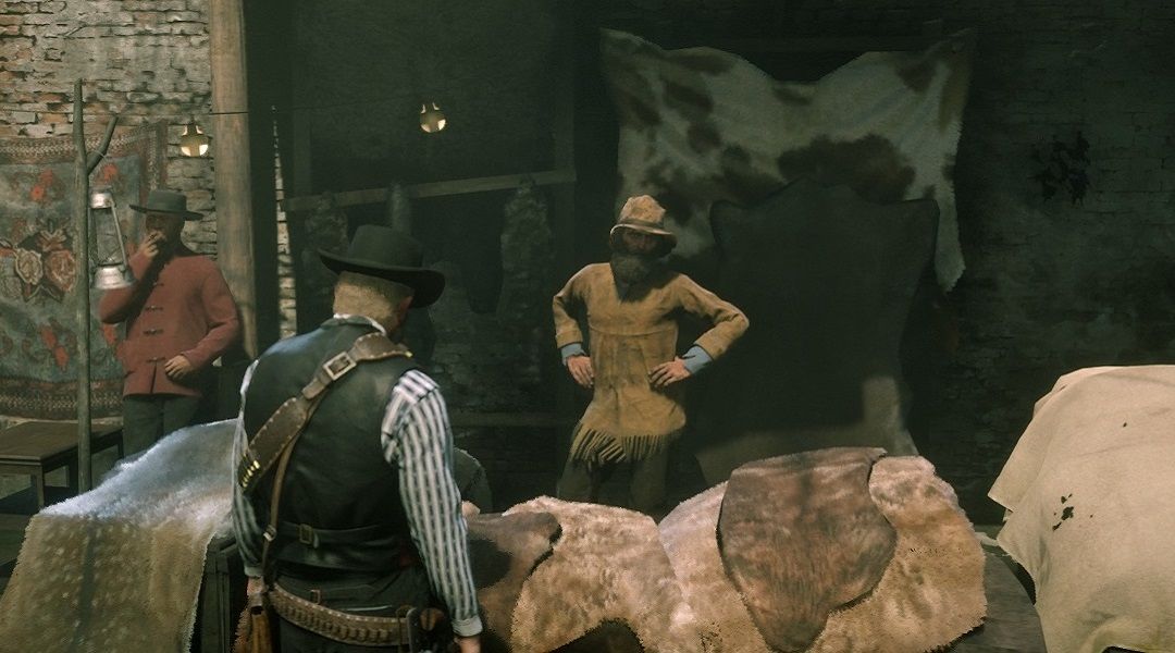 where can i sell skins in red dead redemption 2