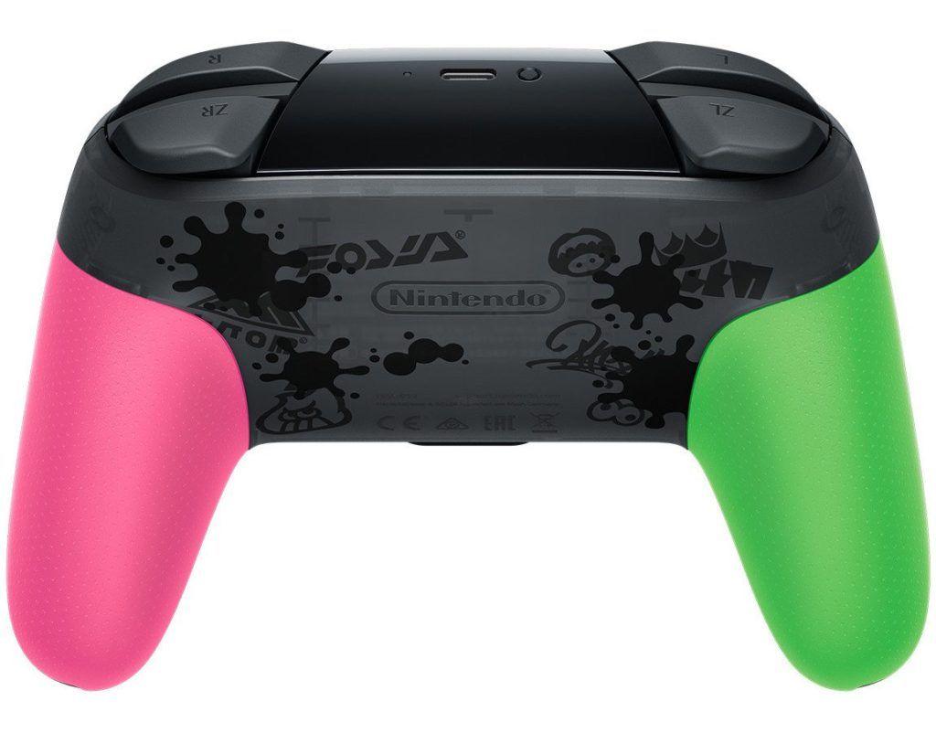 switch pro controller splatoon 2